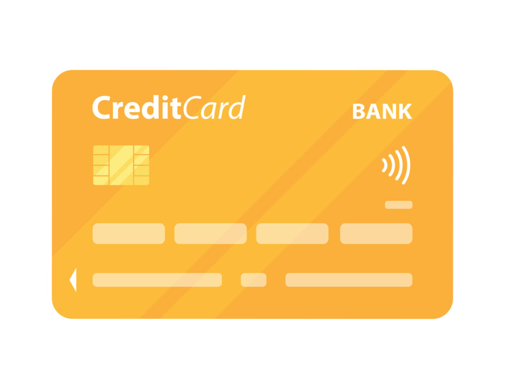 Credit card illustration